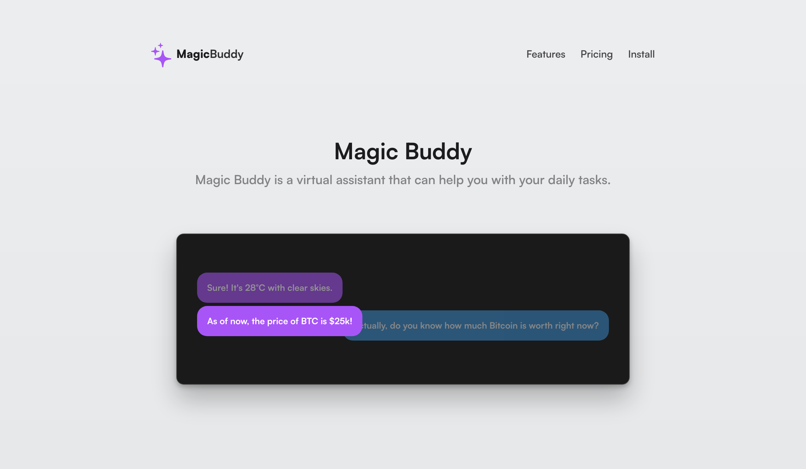 MagicBuddy - скриншот 1