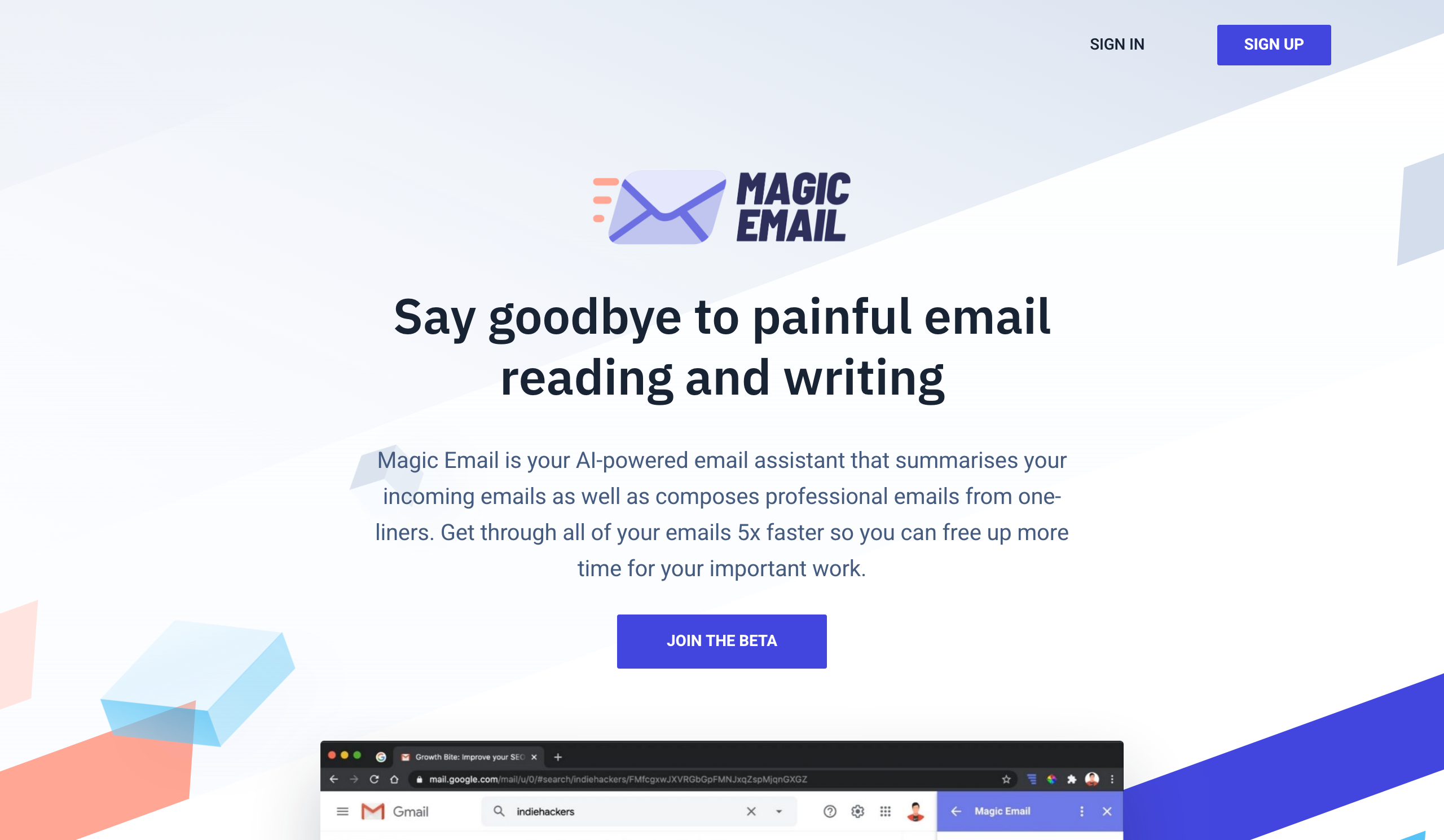 Magic Email - скриншот 1