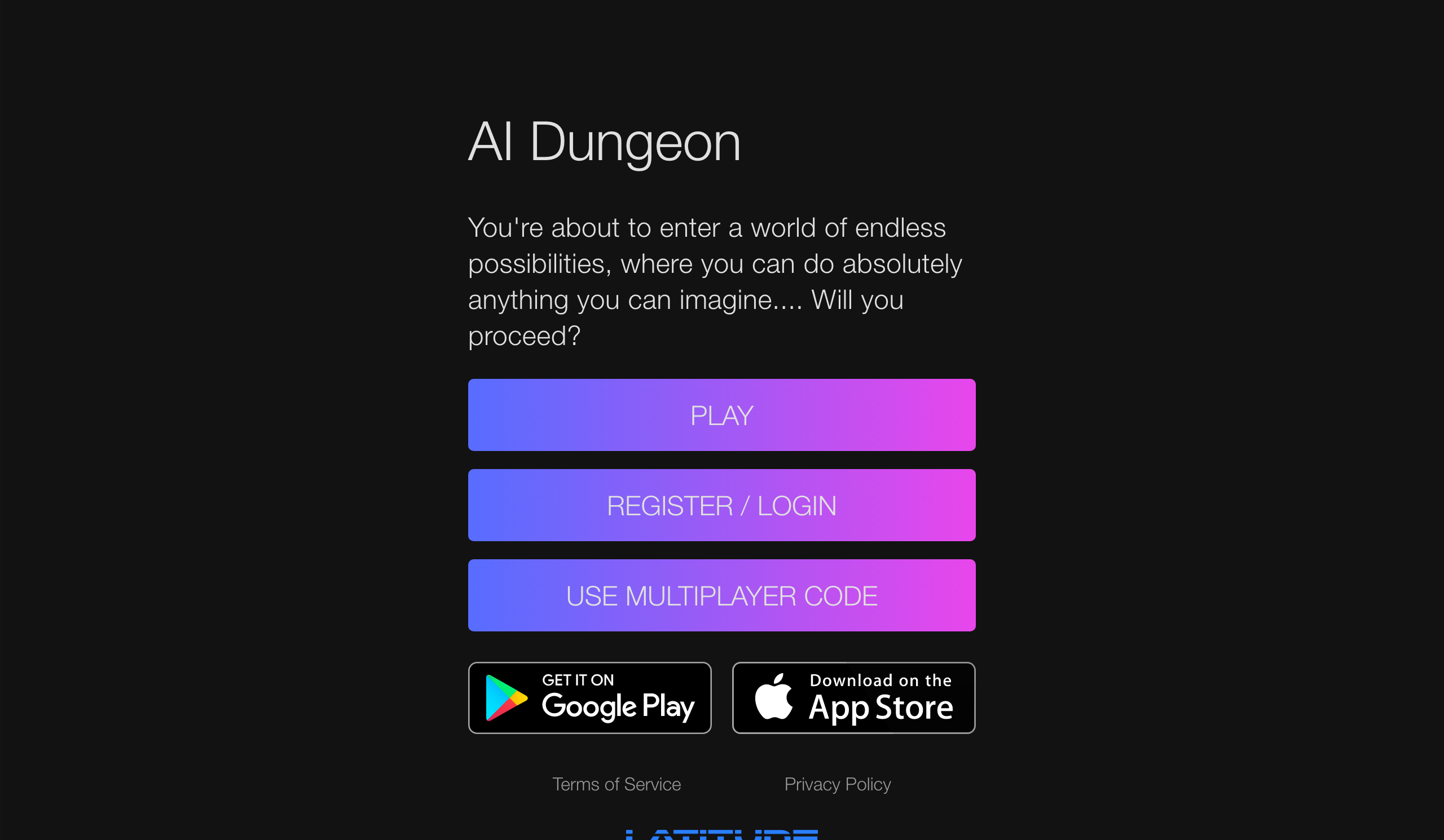 AI Dungeon - скриншот 1