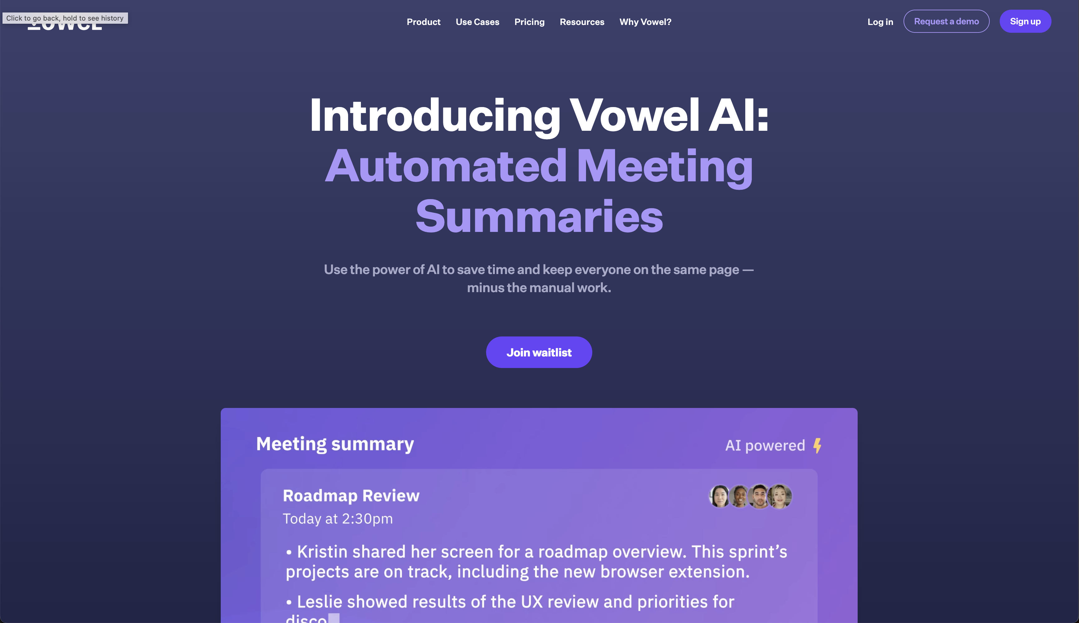 Vowel AI - скриншот 3