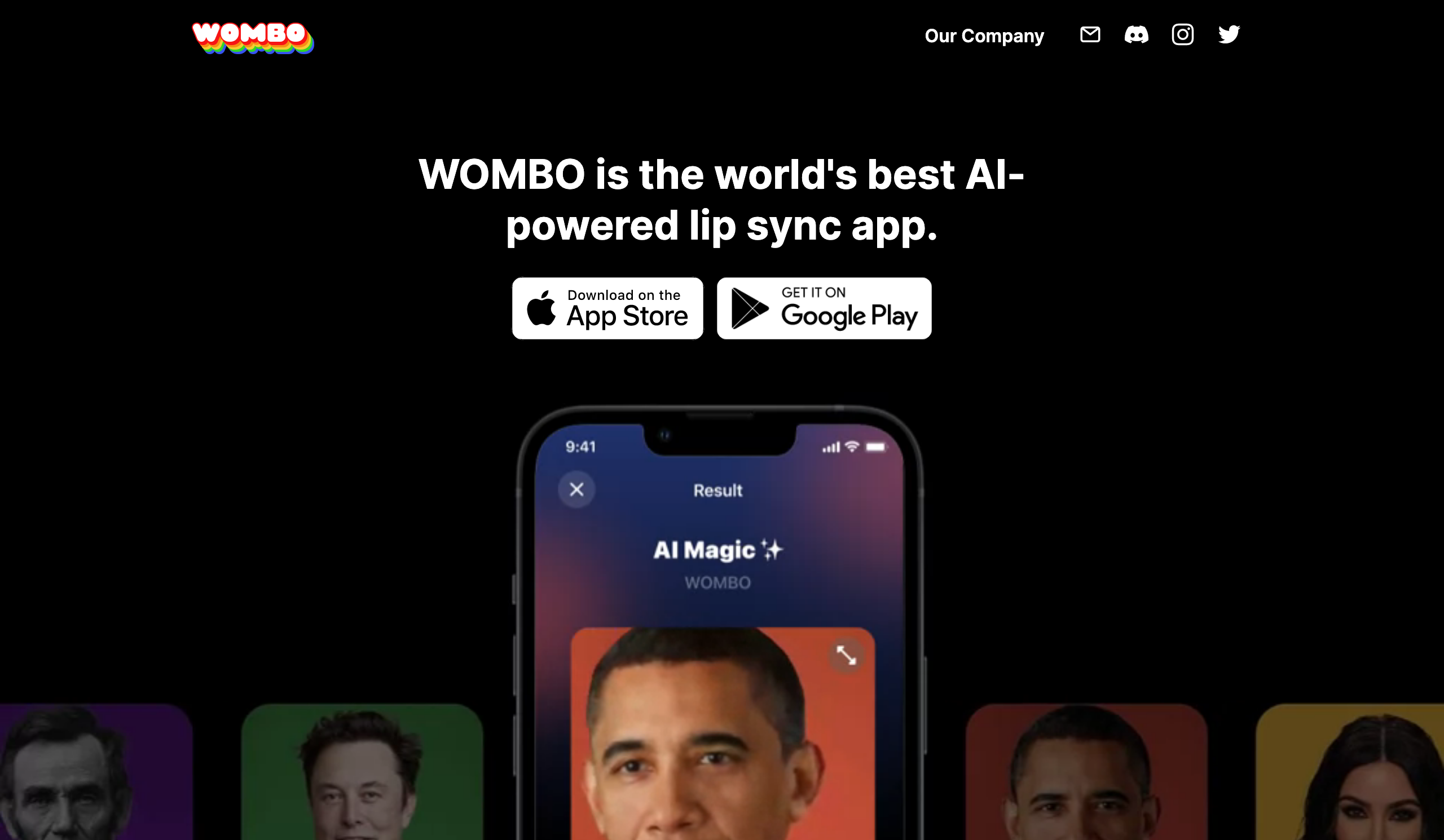 WOMBO - скриншот 1