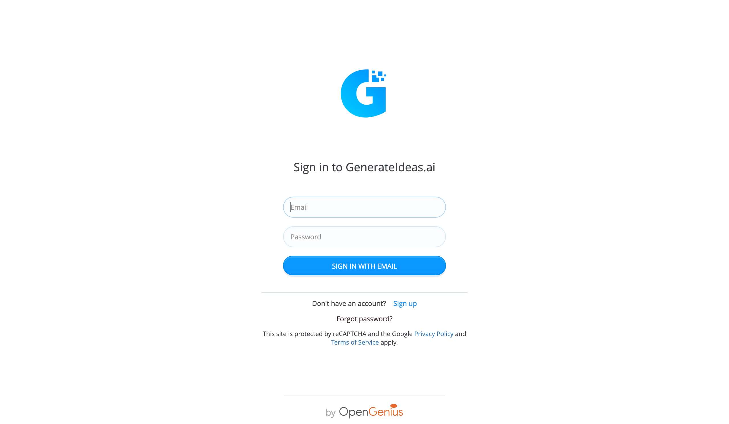 GenerateIdeas.ai - скриншот 1
